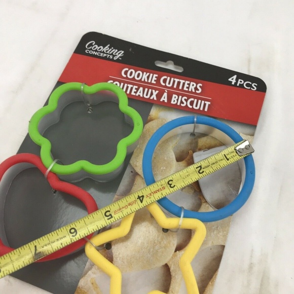 Primary shapes plastic cookie cutters - Picture 3 of 4